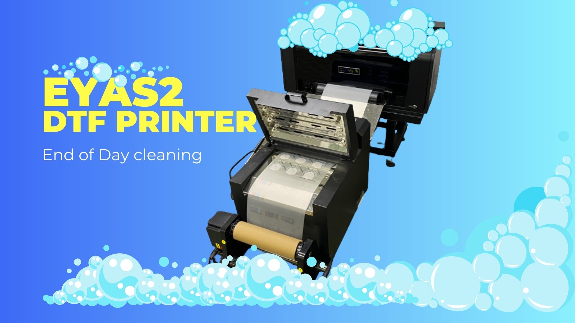 Cleaning your Eyas2 DTF Printer