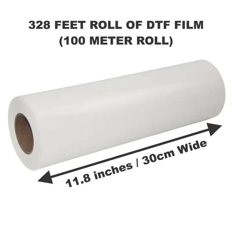 11.8” x 328 Feet Roll Of DTF Film - Double Sided