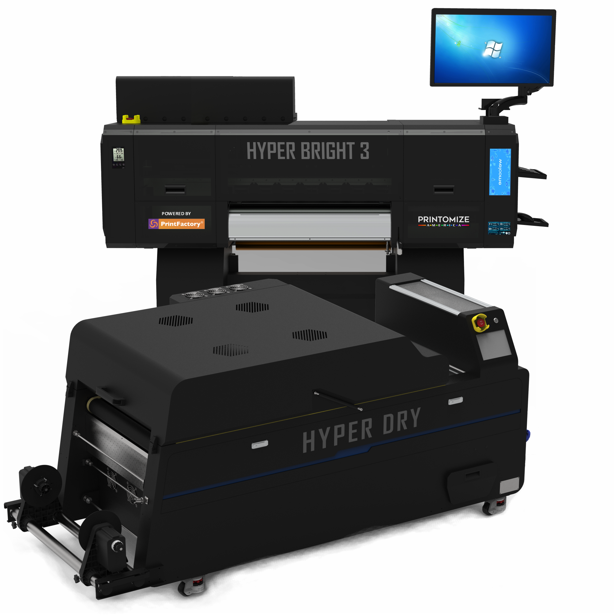 Hyper Bright 3 (9 Color) DTF Printer/Oven