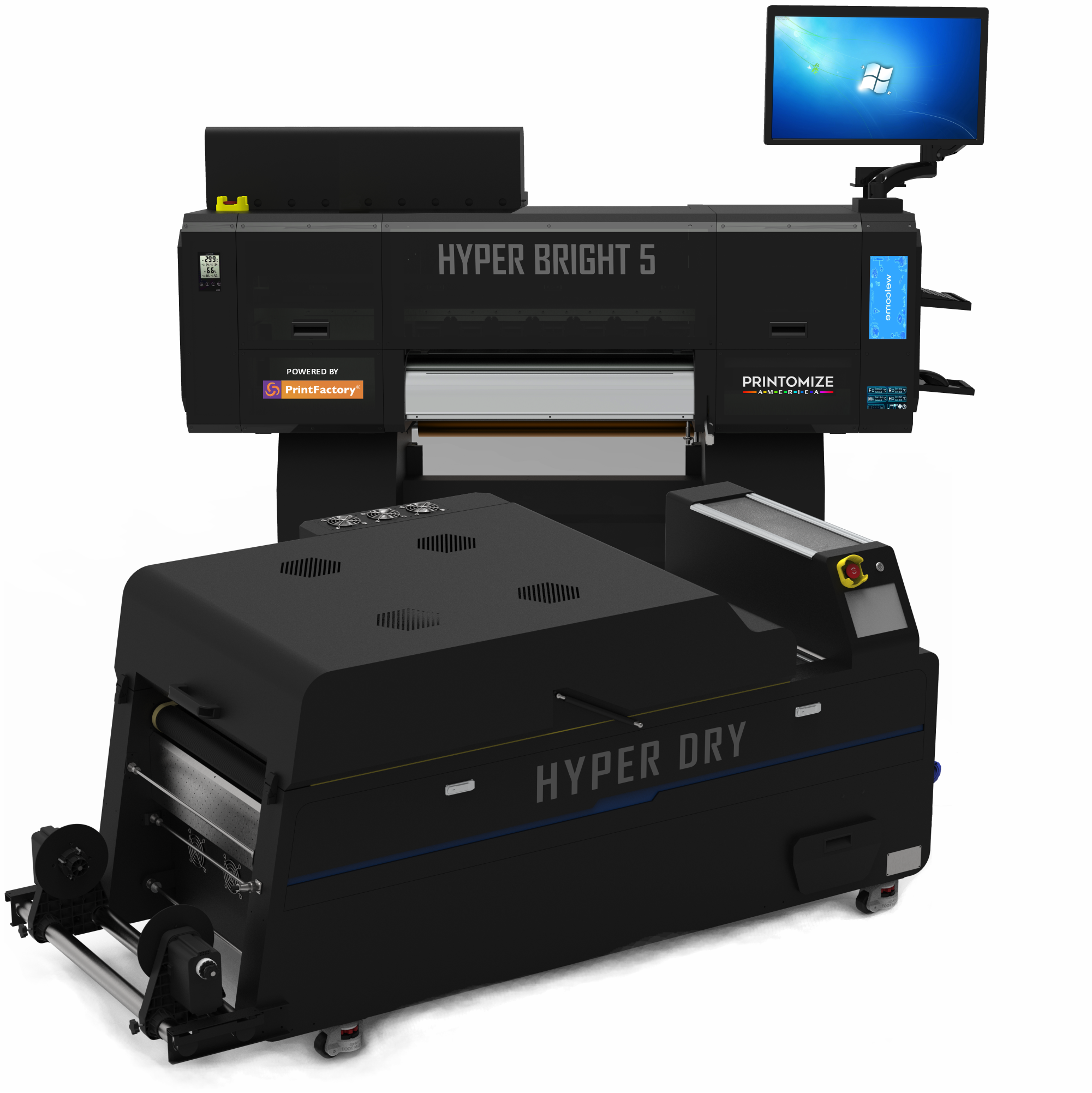 Hyper Bright 5 (9 Color) DTF Printer/Oven